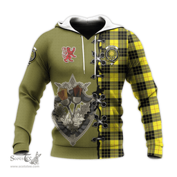 Scottish MacLeod of Lewis Modern Clan Tartan Hoodie - Lion Rampant And Celtic Thistle Style Scottish Plaid Tartan Plaid