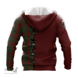 Scottish Strange Clan Tartan Hoodie - Lion Rampant And Celtic Thistle Style Scottish Plaid Tartan Plaid