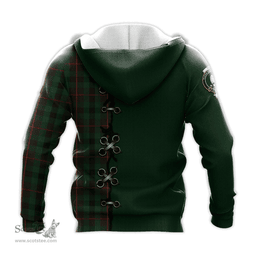Scottish Tennant Clan Tartan Hoodie - Lion Rampant And Celtic Thistle Style Scottish Plaid Tartan Plaid