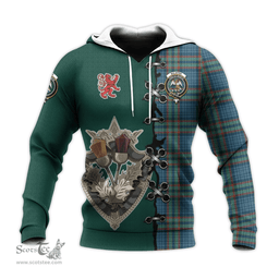 Scottish Ralston UK Clan Tartan Hoodie - Lion Rampant And Celtic Thistle Style Scottish Plaid Tartan Plaid