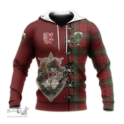 Scottish Seton Clan Tartan Hoodie - Lion Rampant And Celtic Thistle Style Scottish Plaid Tartan Plaid