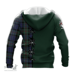 Scottish McFadzen 02 Clan Tartan Hoodie - Lion Rampant And Celtic Thistle Style Scottish Plaid Tartan Plaid
