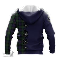 Scottish Murray of Atholl Clan Tartan Hoodie - Lion Rampant And Celtic Thistle Style Scottish Plaid Tartan Plaid