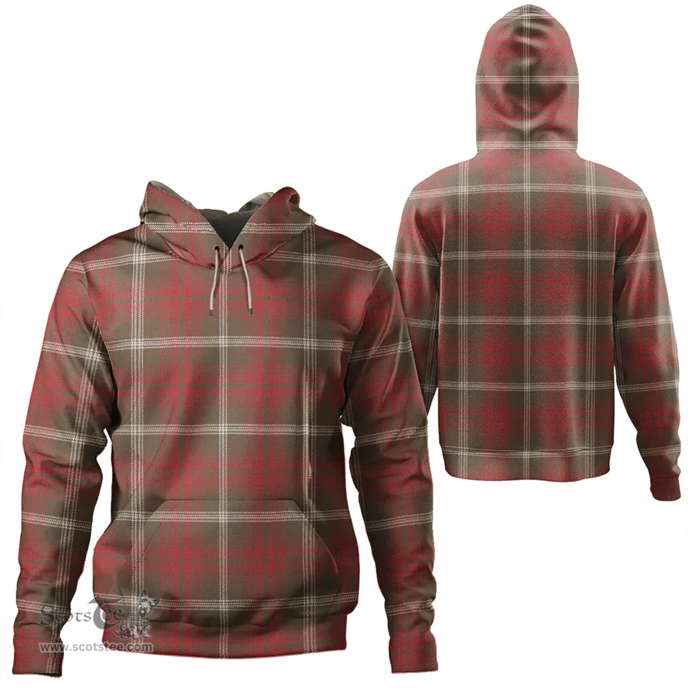 Scottish Duke of Rothesay Hunting Weathered Clan Tartan Hoodie - Classic Scottish Plaid Tartan Plaid