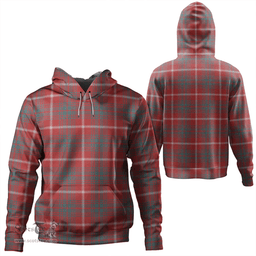 Scottish Duke of Rothesay Weathered Clan Tartan Hoodie - Classic Scottish Plaid Tartan Plaid