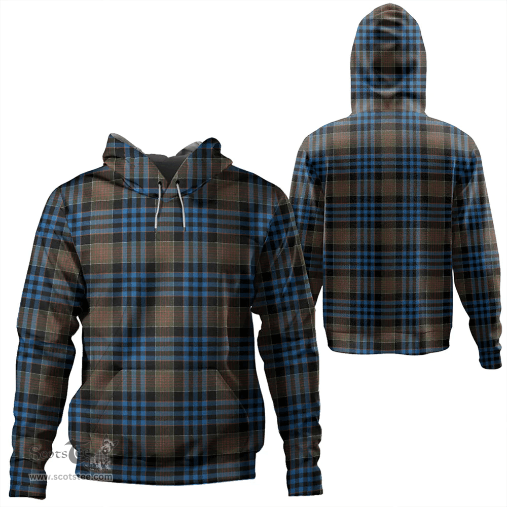 Scottish Newman #2 Ancient Clan Tartan Hoodie - Classic Scottish Plaid Tartan Plaid