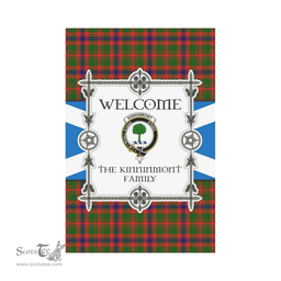 Scottish The Kinninmont Clan Tartan Garden Flag - Welcome My Home Style Scottish Plaid Tartan Plaid