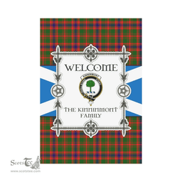 Scottish The Kinninmont Clan Tartan Garden Flag - Welcome My Home Style Scottish Plaid Tartan Plaid