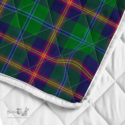Scottish Young Clan Badge Tartan Plaid Lion Crest Premium Quilt Scottish Plaid Tartan Plaid - ScotsTee - scotstee.com