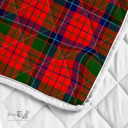 Scottish Nicolson Clan Badge Tartan Plaid Lion Crest Premium Quilt Scottish Plaid Tartan Plaid - ScotsTee - scotstee.com