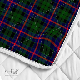 Scottish Morrison Clan Badge Tartan Plaid Lion Crest Premium Quilt Scottish Plaid Tartan Plaid - ScotsTee - scotstee.com