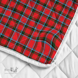 Scottish Sinclair Clan Badge Tartan Plaid Lion Crest Premium Quilt Scottish Plaid Tartan Plaid - ScotsTee - scotstee.com