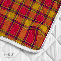 Scottish Scrymgeour Clan Badge Tartan Plaid Lion Crest Premium Quilt Scottish Plaid Tartan Plaid - ScotsTee - scotstee.com