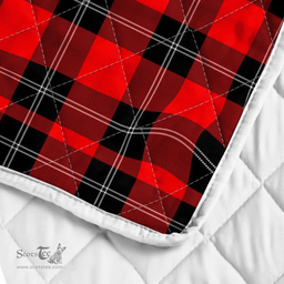 Scottish Ramsay Clan Badge Tartan Plaid Lion Crest Premium Quilt Scottish Plaid Tartan Plaid - ScotsTee - scotstee.com