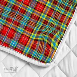 Scottish Ogilvie Clan Badge Tartan Plaid Lion Crest Premium Quilt Scottish Plaid Tartan Plaid - ScotsTee - scotstee.com