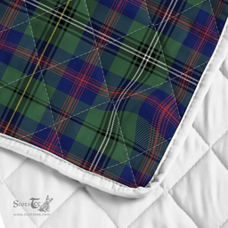 Scottish Wood Clan Badge Tartan Plaid Lion Crest Premium Quilt Scottish Plaid Tartan Plaid - ScotsTee - scotstee.com