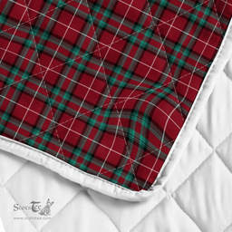 Scottish Stewart Stuart Of Bute Clan Badge Tartan Plaid Lion Crest Premium Quilt Scottish Plaid Tartan Plaid - ScotsTee - scotstee.com