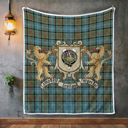 Scottish Paisley Clan Badge Tartan Plaid Lion Crest Premium Quilt Scottish Plaid Tartan Plaid - ScotsTee - scotstee.com