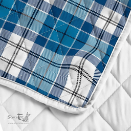 Scottish Roberton Clan Badge Tartan Plaid Lion Crest Premium Quilt Scottish Plaid Tartan Plaid - ScotsTee - scotstee.com