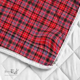 Scottish Straiton Clan Badge Tartan Plaid Lion Crest Premium Quilt Scottish Plaid Tartan Plaid - ScotsTee - scotstee.com