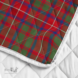 Scottish Shaw Of Tordarroch Clan Badge Tartan Plaid Lion Crest Premium Quilt Scottish Plaid Tartan Plaid - ScotsTee - scotstee.com