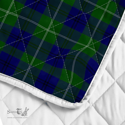 Scottish Oliphant Clan Badge Tartan Plaid Lion Crest Premium Quilt Scottish Plaid Tartan Plaid - ScotsTee - scotstee.com