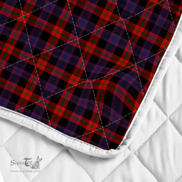 Scottish Broun Clan Badge Tartan Plaid Lion Crest Premium Quilt Scottish Plaid Tartan Plaid - ScotsTee - scotstee.com