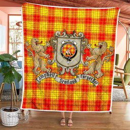 Scottish Macmillan Clan Badge Tartan Plaid Lion Crest Premium Quilt Scottish Plaid Tartan Plaid - ScotsTee - scotstee.com