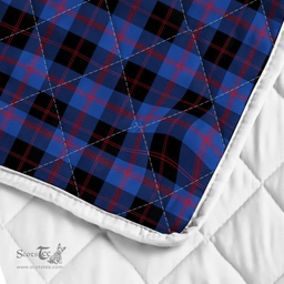 Scottish Maule Clan Badge Tartan Plaid Lion Crest Premium Quilt Scottish Plaid Tartan Plaid - ScotsTee - scotstee.com