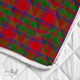 Scottish Mackintosh Clan Badge Tartan Plaid Lion Crest Premium Quilt Scottish Plaid Tartan Plaid - ScotsTee - scotstee.com