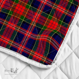 Scottish Macpherson Chief Clan Badge Tartan Plaid Lion Crest Premium Quilt Scottish Plaid Tartan Plaid - ScotsTee - scotstee.com