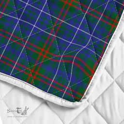 Scottish Edmonstone Of Duntreath Clan Badge Tartan Plaid Lion Crest Premium Quilt Scottish Plaid Tartan Plaid - ScotsTee - scotstee.com