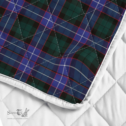 Scottish Guthrie Clan Badge Tartan Plaid Lion Crest Premium Quilt Scottish Plaid Tartan Plaid - ScotsTee - scotstee.com