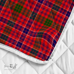Scottish Macrae Clan Badge Tartan Plaid Lion Crest Premium Quilt Scottish Plaid Tartan Plaid - ScotsTee - scotstee.com