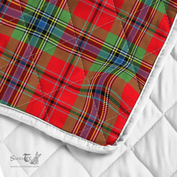 Scottish Maclean Clan Badge Tartan Plaid Lion Crest Premium Quilt Scottish Plaid Tartan Plaid - ScotsTee - scotstee.com