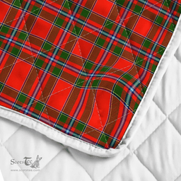 Scottish Butter Clan Badge Tartan Plaid Lion Crest Premium Quilt Scottish Plaid Tartan Plaid - ScotsTee - scotstee.com