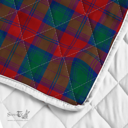 Scottish Lindsay Clan Badge Tartan Plaid Lion Crest Premium Quilt Scottish Plaid Tartan Plaid - ScotsTee - scotstee.com