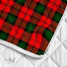 Scottish Kerr Clan Badge Tartan Plaid Lion Crest Premium Quilt Scottish Plaid Tartan Plaid - ScotsTee - scotstee.com