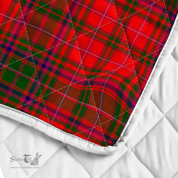 Scottish Macdowall Of Garthland Clan Badge Tartan Plaid Lion Crest Premium Quilt Scottish Plaid Tartan Plaid - ScotsTee - scotstee.com