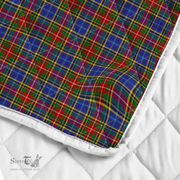 Scottish Bethune Clan Badge Tartan Plaid Lion Crest Premium Quilt Scottish Plaid Tartan Plaid - ScotsTee - scotstee.com
