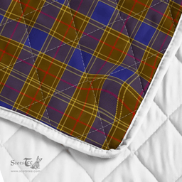 Scottish Balfour Clan Badge Tartan Plaid Lion Crest Premium Quilt Scottish Plaid Tartan Plaid - ScotsTee - scotstee.com