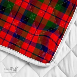Scottish Macnaughten Clan Badge Tartan Plaid Lion Crest Premium Quilt Scottish Plaid Tartan Plaid - ScotsTee - scotstee.com