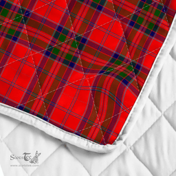 Scottish Macgillivray Clan Badge Tartan Plaid Lion Crest Premium Quilt Scottish Plaid Tartan Plaid - ScotsTee - scotstee.com