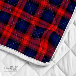 Scottish Maclachlan Clan Badge Tartan Plaid Lion Crest Premium Quilt Scottish Plaid Tartan Plaid - ScotsTee - scotstee.com