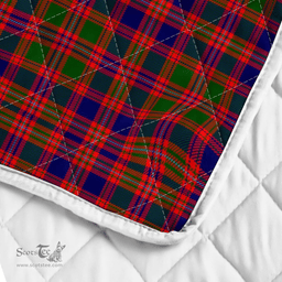 Scottish Macintyre Clan Badge Tartan Plaid Lion Crest Premium Quilt Scottish Plaid Tartan Plaid - ScotsTee - scotstee.com