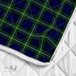 Scottish Meldrum Clan Badge Tartan Plaid Lion Crest Premium Quilt Scottish Plaid Tartan Plaid - ScotsTee - scotstee.com