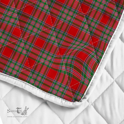 Scottish Macbain Clan Badge Tartan Plaid Lion Crest Premium Quilt Scottish Plaid Tartan Plaid - ScotsTee - scotstee.com