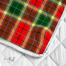Scottish Gibson Clan Badge Tartan Plaid Lion Crest Premium Quilt Scottish Plaid Tartan Plaid - ScotsTee - scotstee.com