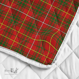 Scottish Bruce Clan Badge Tartan Plaid Lion Crest Premium Quilt Scottish Plaid Tartan Plaid - ScotsTee - scotstee.com