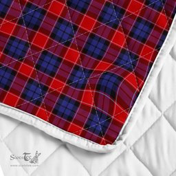 Scottish Haldane Clan Badge Tartan Plaid Lion Crest Premium Quilt Scottish Plaid Tartan Plaid - ScotsTee - scotstee.com